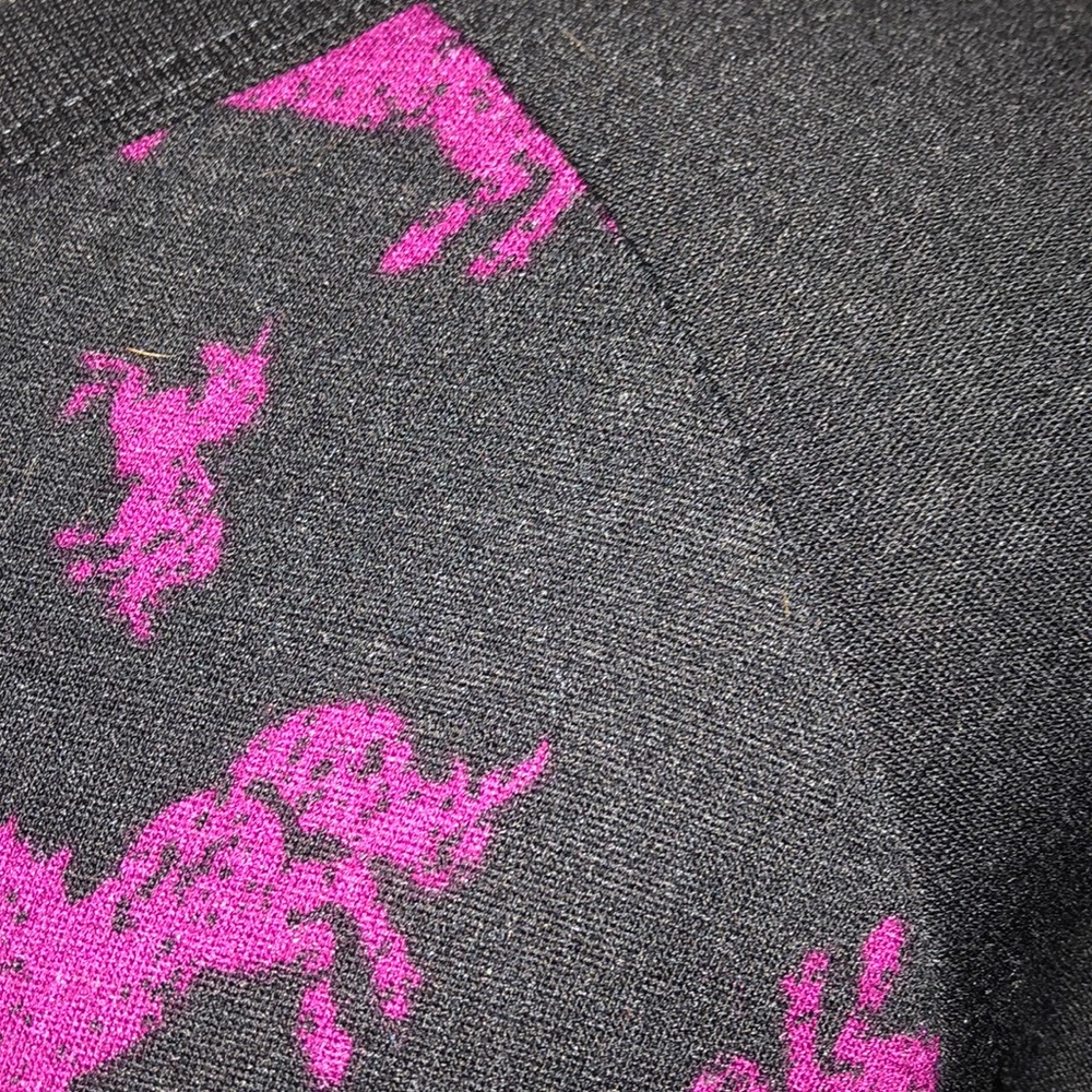 Unicorn Randy Baseball Tee - Picture 2 of 3